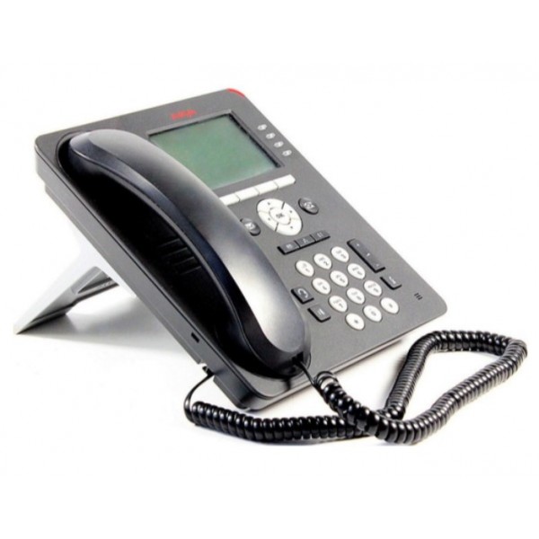 Avaya 9608G Gigabit IP Τηλεφωνική συσκευή VoIP Μαύρη 700505424 (Used)
